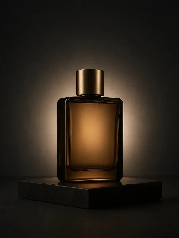 Golden Hour amber fragrance bottle